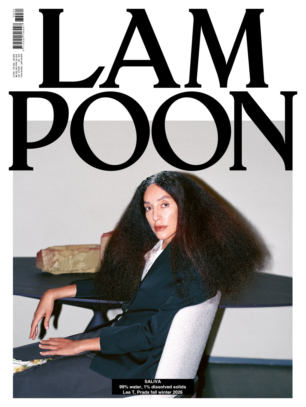 Lampoon Magazine (Issue 34, Lampoon SALIVA - Horny for Culture) — Independent Fashion, Art & Design Magazine