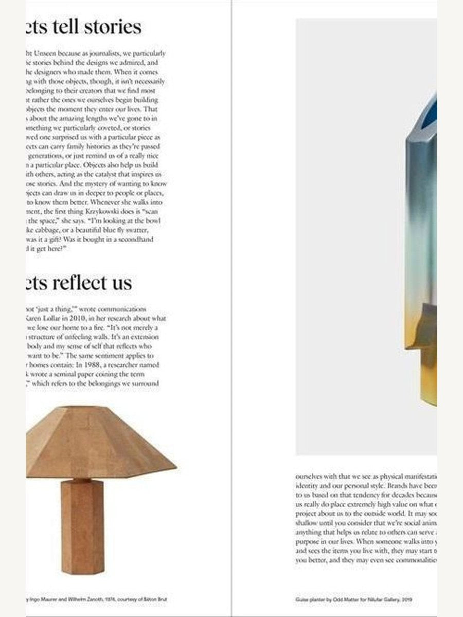How to Live with Objects (Book) | Art And Design Book - Boutique Galleria