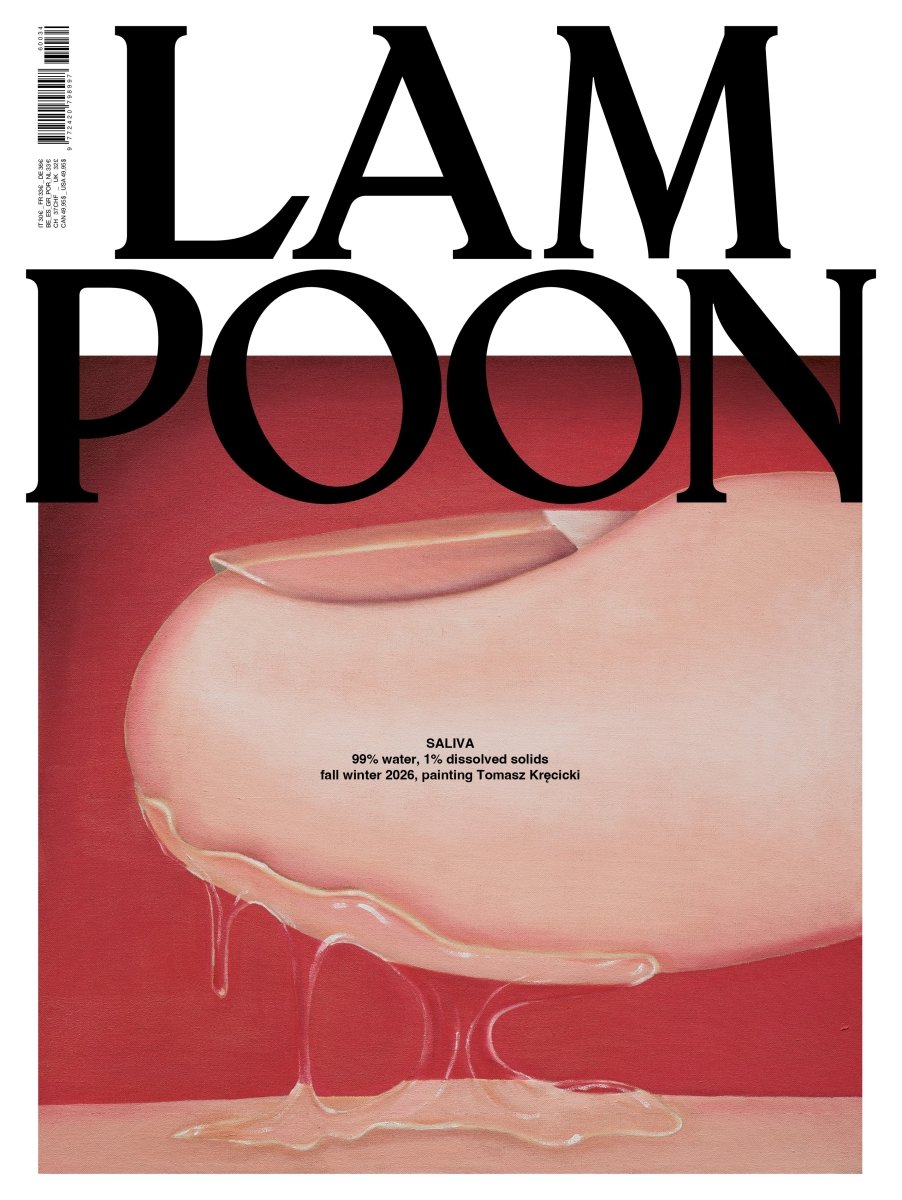 Lampoon Magazine (Issue 34, Lampoon SALIVA - Horny for Culture) — Independent Fashion, Art & Design Magazine - Boutique Galleria
