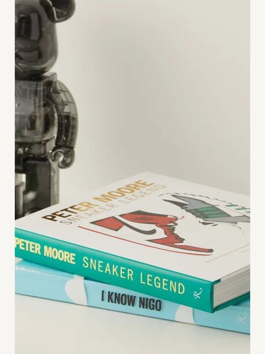 Peter Moore: Sneaker Legend by Jason Coles and Michael Jordan (Book) | Fashion Book - Boutique Galleria