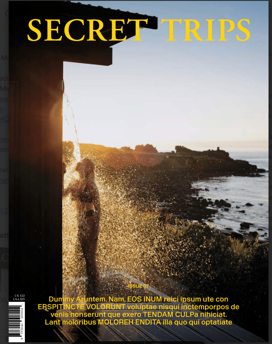 Secret Trips — Autumn 2026 - Boutique Galleria