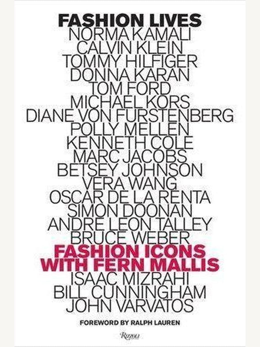 Fashion Icons : Fashion Icons with Fern Mallis (Book) - Boutique Galleria