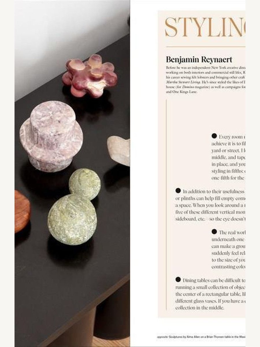 How to Live with Objects (Book) | Art And Design Book - Boutique Galleria