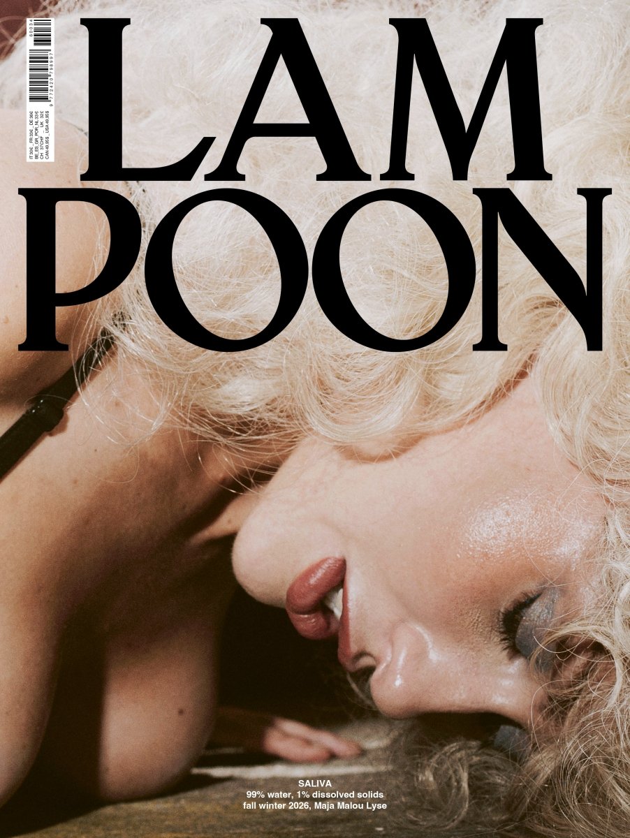 Lampoon Magazine (Issue 34, Lampoon SALIVA - Horny for Culture) — Independent Fashion, Art & Design Magazine - Boutique Galleria