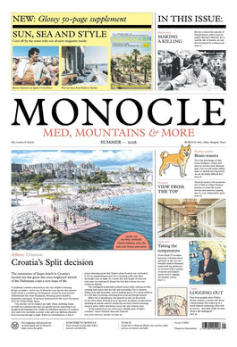 Monocle — Mediterraneo Newspaper Summer 2026 - Boutique Galleria