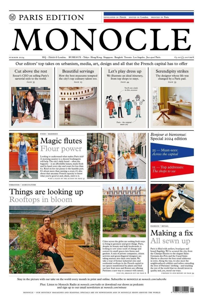 Monocle Paris Newspaper - Boutique Galleria