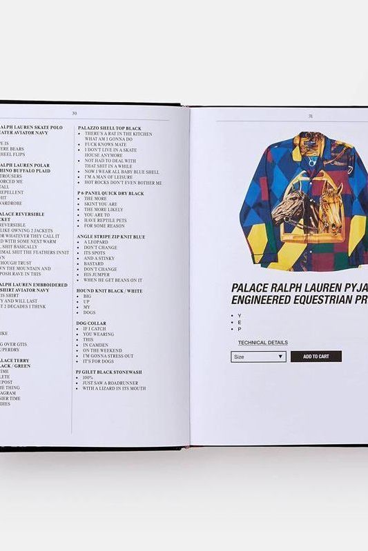 Palace Product Descriptions, The Selected Archive by Palace Skateboards - Boutique Galleria