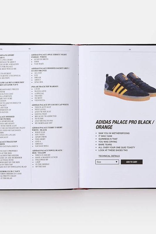 Palace Product Descriptions, The Selected Archive by Palace Skateboards - Boutique Galleria