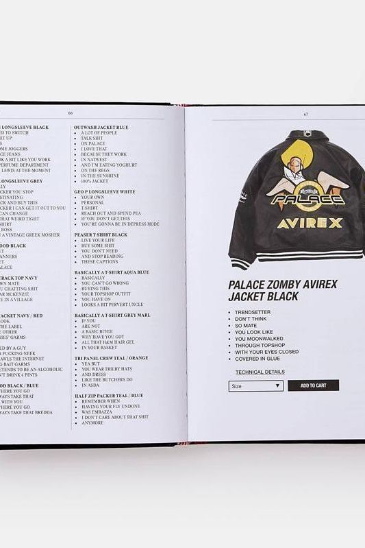 Palace Product Descriptions, The Selected Archive by Palace Skateboards - Boutique Galleria