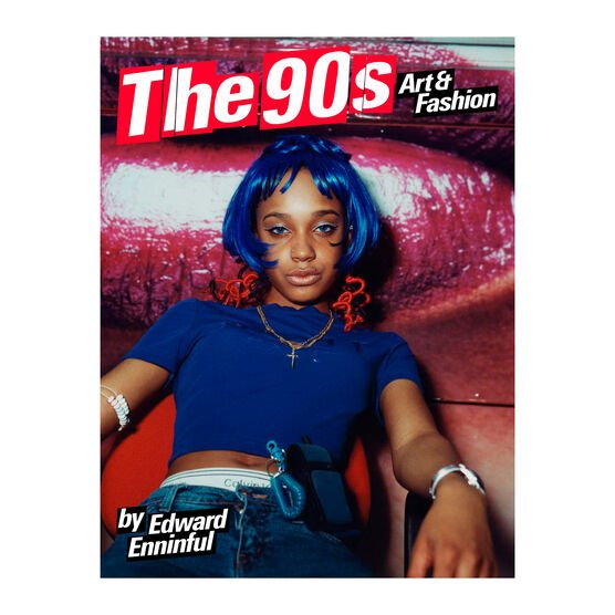 The 90s: Art and Fashion paperback exhibition book – Eileen Perrier cover edition - Boutique Galleria