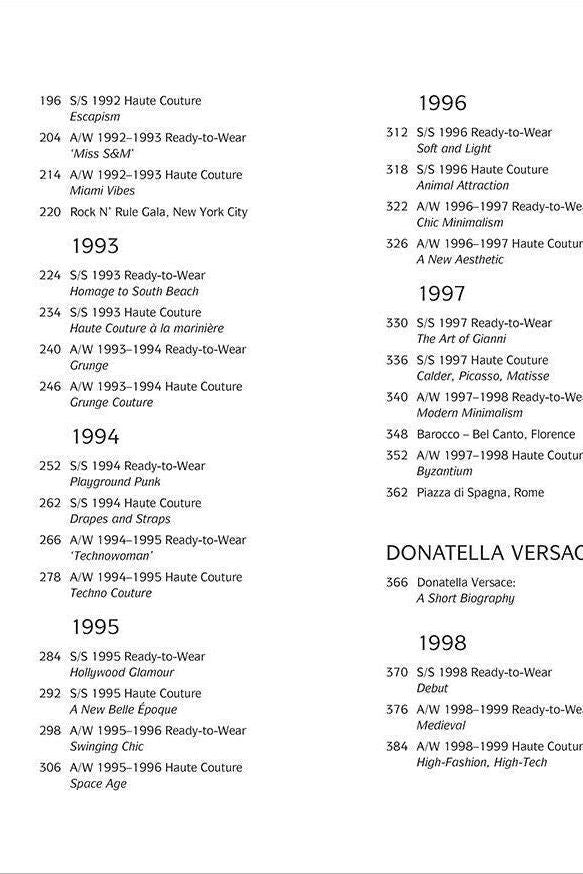 Versace Catwalk: The Complete Collections - Boutique Galleria