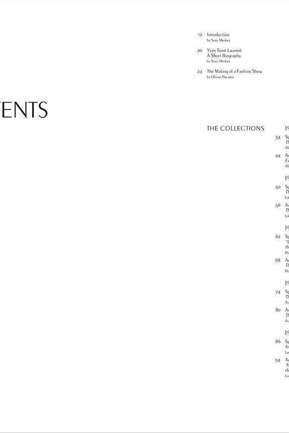 Yves Saint Laurent Catwalk: The Complete Haute Couture Collections - Boutique Galleria